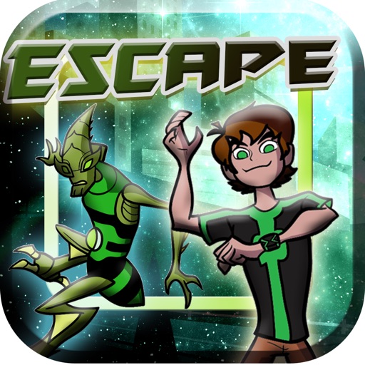 Escape Move Run Games From Villains "For Ben 10 " Icon