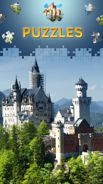 Castles Jigsaw Puzzles. Premium