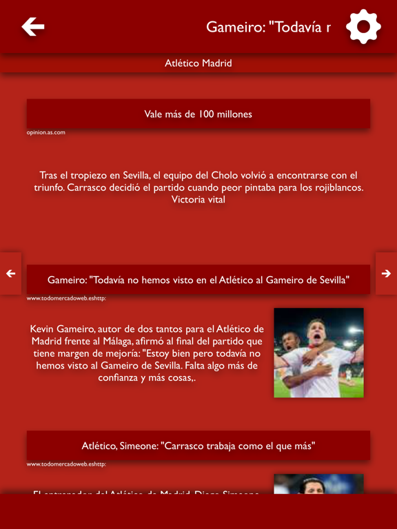 Screenshot #5 pour TLN - Todas Las Noticias del Atlético de Madrid