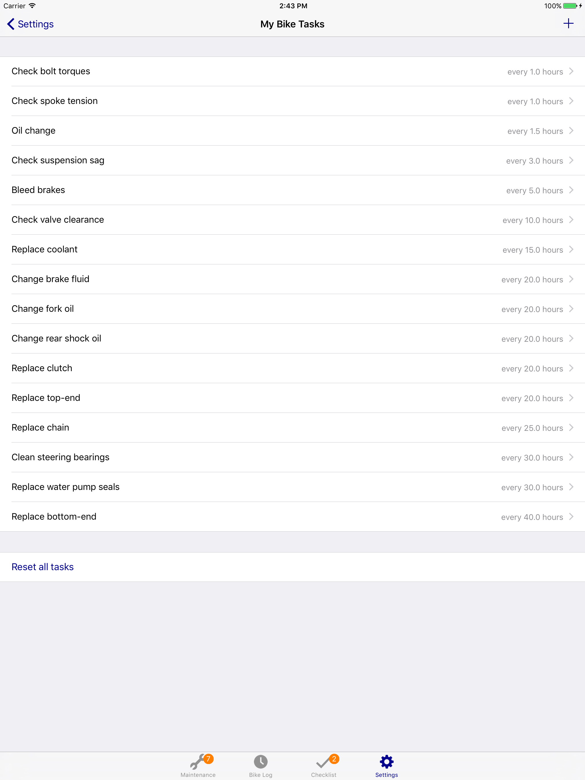 Braap: Dirt Bike Maintenance Tracker