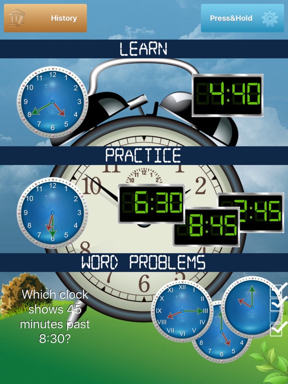 Screenshot #4 pour Tick Tock Clock: Learn to Tell Time - FREE