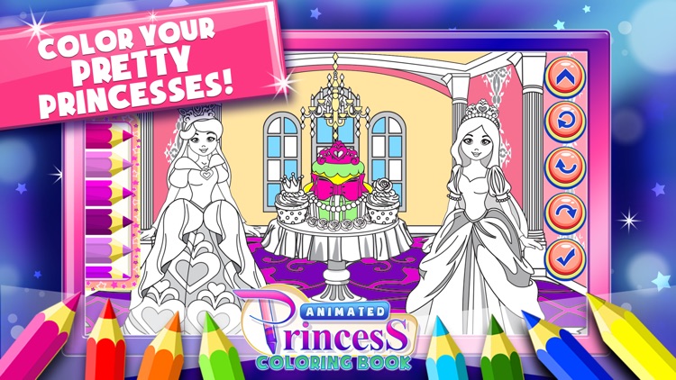 Coloring Book Game: Princess