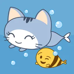 Muop visiting Oceanea app icon