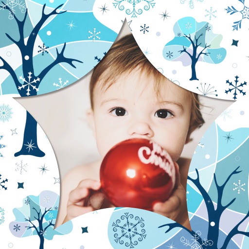 Christmas Tree Picture Frames - Frame from the hea iOS App