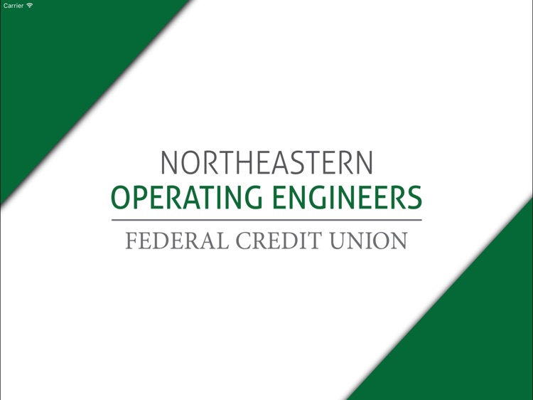 Northeastern Operating Engineers FCU for iPad