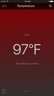 Temperature App iphone bilder 4