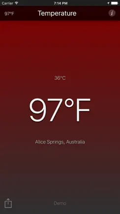 Temperature App iPhone image 4