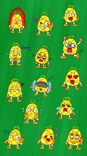 Devil Pine - Cutest pineapple stickers(圖1)-速報App