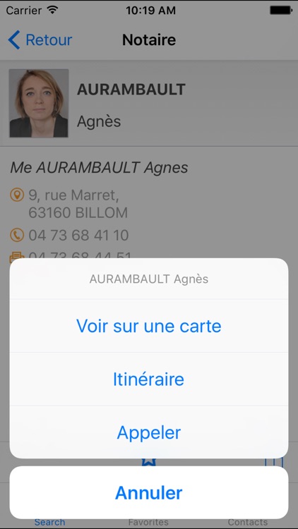 Annuaire des notaires de la Cour d'Appel de Riom screenshot-4