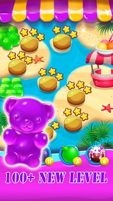 CANDY JELLY BEARS - FOR MATCH 3 SWEET BEAR PUZZLE 1.0 IOS GAME GIẢI TRÍ CANDY JELLY BEARS - FOR MATCH 3 SWEET BEAR PUZZLE 1.0 IOS