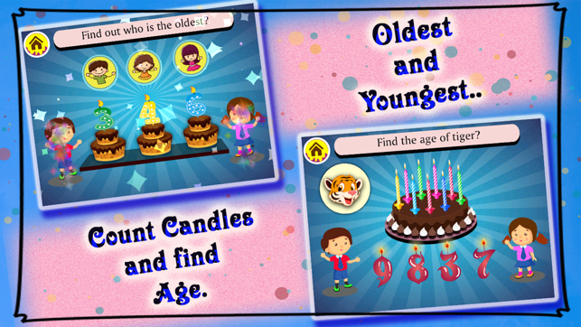 Birthday Party For Kids! Educational Fun Games for Toddler a(圖5)-速報App