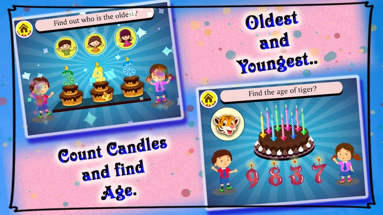 Birthday Party For Kids! Educational Fun Games for Toddler and Preschool Kids screenshot-4