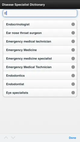 Game screenshot Disease Specialist Dictionary mod apk