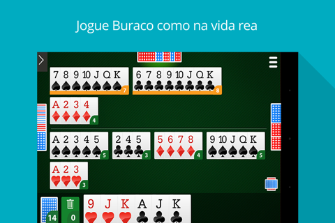 Buraco MegaJogos: Cartas screenshot 4