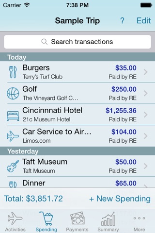 ExpenseShare - Shared Expenses screenshot 3