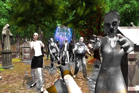 Zombie Graveyard Shooting- Dark Halloween Survival screenshot 4