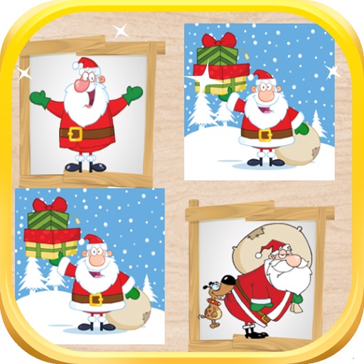 Santa Memory Games For Kids And Toddlers iOS App
