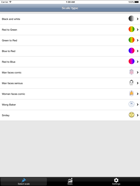 Screenshot #4 pour Visual Scale (painometer, pain level measuring)