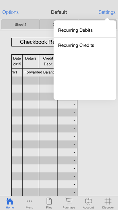 Screenshot #3 pour Money Log Book