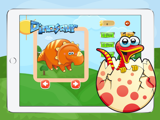 Screenshot #5 pour Good Games for Kids : The Dinosaur Jigsaw Puzzles