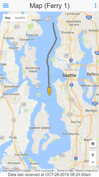 N2KTracker iPhone screenshot 1 - Utilities app
