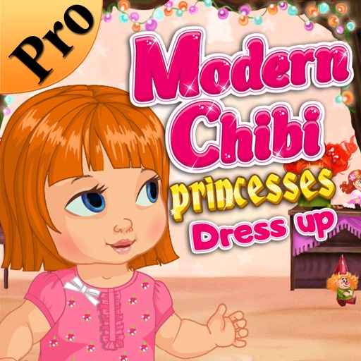 Modern Chibi Princess DressUp Icon