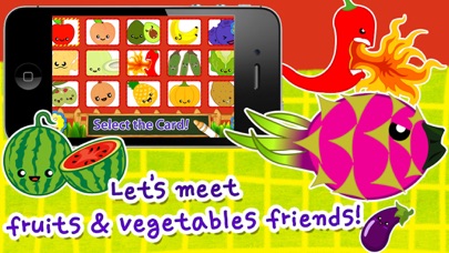 ABC Fruits & Vegetables English Flashcards screenshot 4