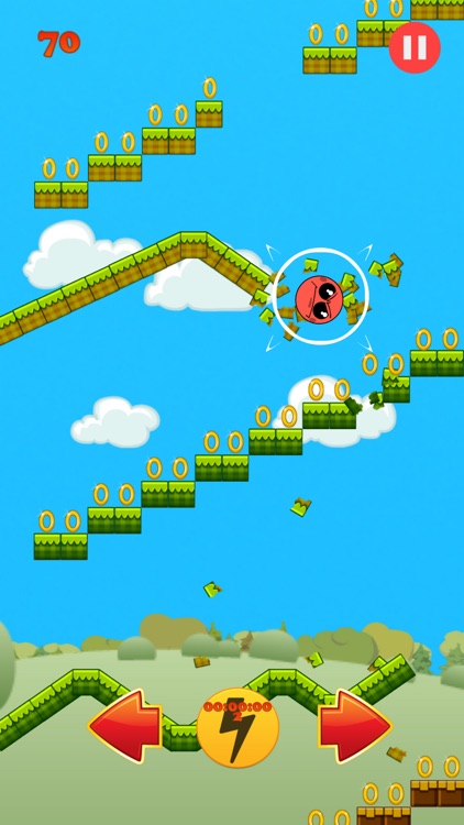 Red Ball Smashy Fall screenshot-3