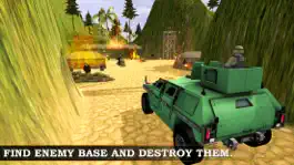 Game screenshot Army War jeep simulator & Shooting Battle Sim mod apk