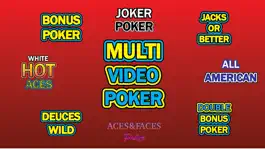 Game screenshot Multi Video Poker Casino mod apk