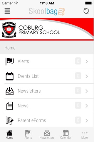 Coburg Primary School - Skoolbag screenshot 2
