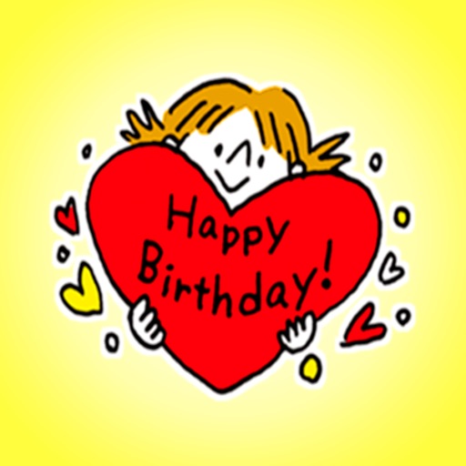 Compliment Stickers - Happy Birthday for i Message icon