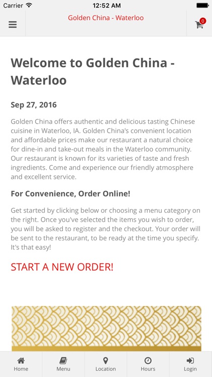 Golden China - Waterloo