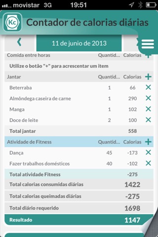 My Ideal Weight: Diet tracker and calorie counter screenshot 3
