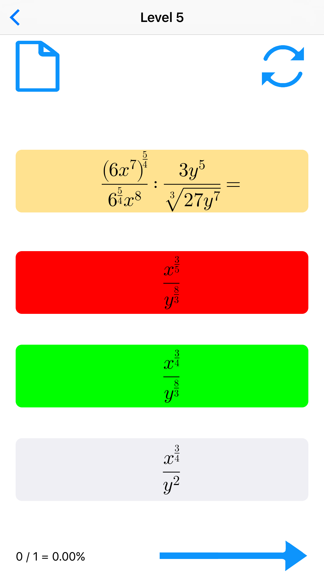 Powers - Exercises and complete solutions