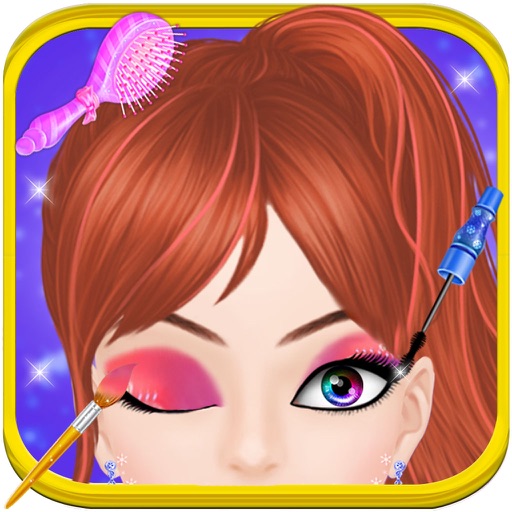 Celebrity Makeup Salon - makeup, dress Up, spa - Girls beauty queen's Salon Games icon