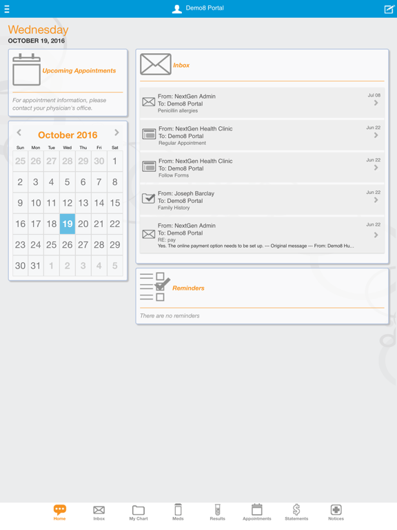Screenshot #5 pour NextGen Patient Portal