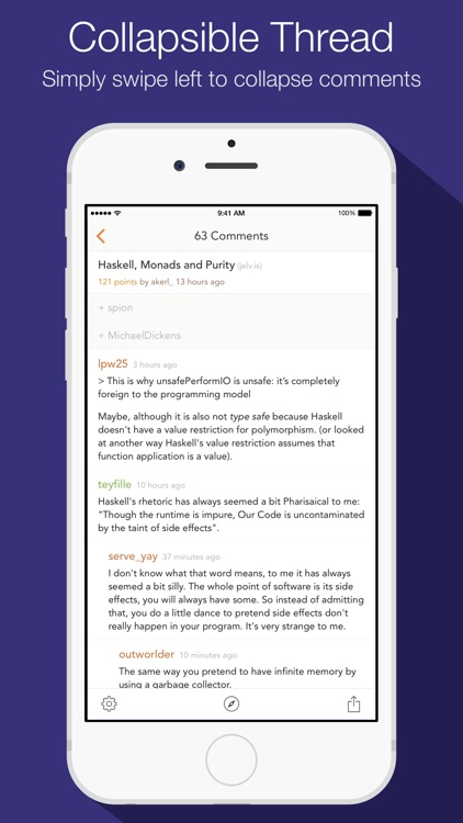 MiniHack - Hacker News Client