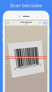 barcode reader for iphone iphone screenshot 1