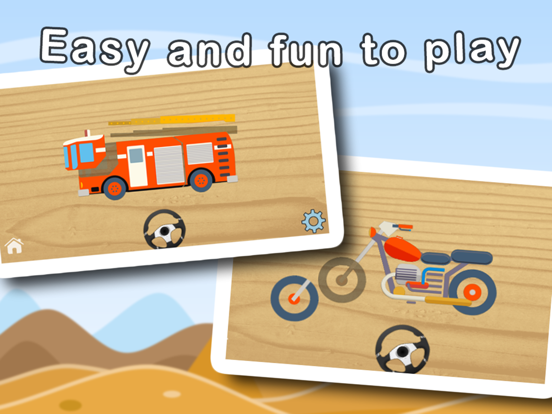 Screenshot #6 pour Wheels Puzzles For Kids