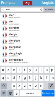Dictionnaire Anglais/Français iphone resimleri 3
