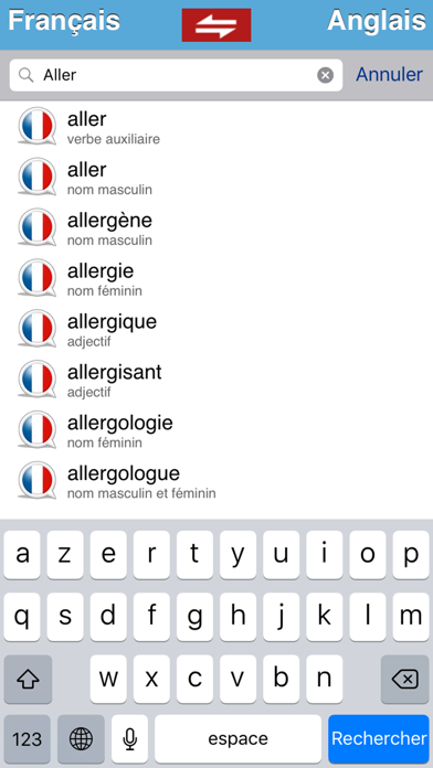 Screenshot #3 pour Dictionnaire Anglais/Français