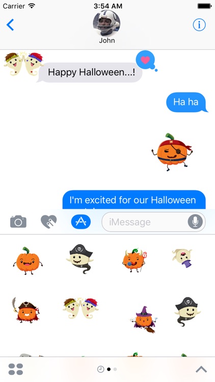 Halloween Funny - Sticker for iMessages