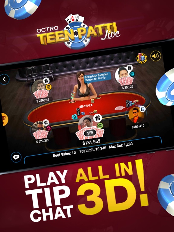 Screenshot #4 pour Teen Patti Live!