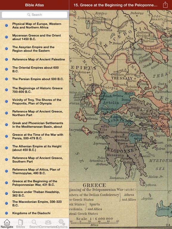 Screenshot #1 for 179 Bible Atlas Maps