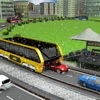 中国都市は、3Dシミュレータゲームを運転バスを上昇 -  Transit Elevated Bus