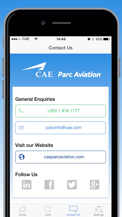 CAE Parc Aviation Job App screenshot-4