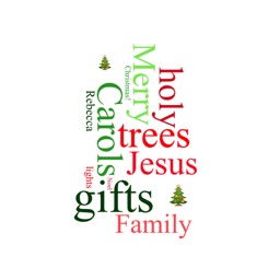 Create Custom Christmas Word Clouds