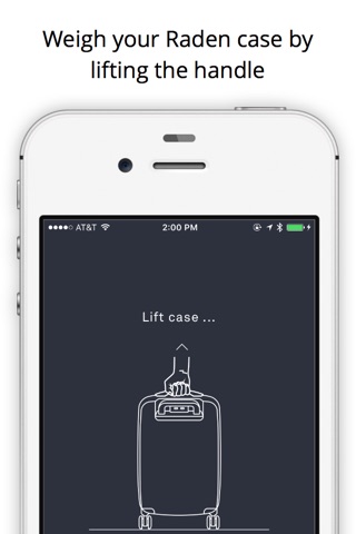 Raden Smart Travel Case screenshot 3