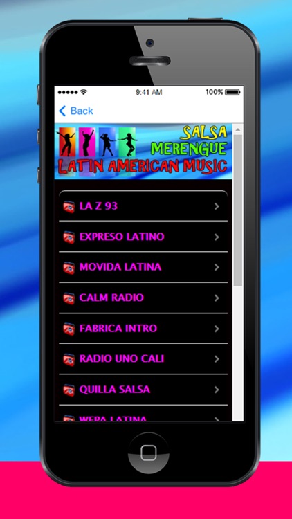Salsa Radio: latin music, merengue, bachata